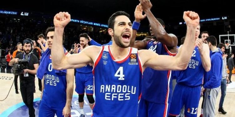 Anadolu Efes’e Avrupa Ligi’nden ödül