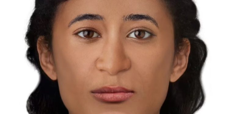 Dünyanın ilk hamile antik Mısır mumyasının yüzü yeniden canlandırıldı