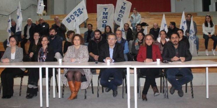 Meslek odalarından vinç kazası açıklaması: İşçilerin kanı iktidarın ve patronların elinde!